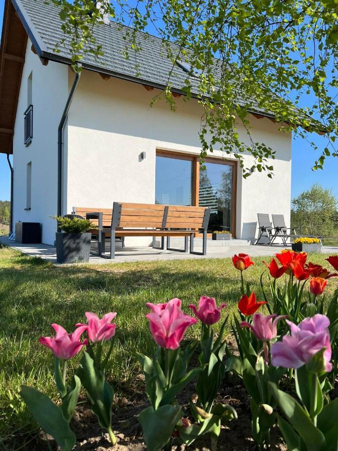 Dom Na Kaszubach "White House" Caloroczny Na Wylacznosc Stężyca Extérieur photo
